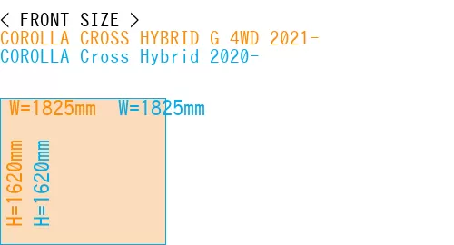 #COROLLA CROSS HYBRID G 4WD 2021- + COROLLA Cross Hybrid 2020-